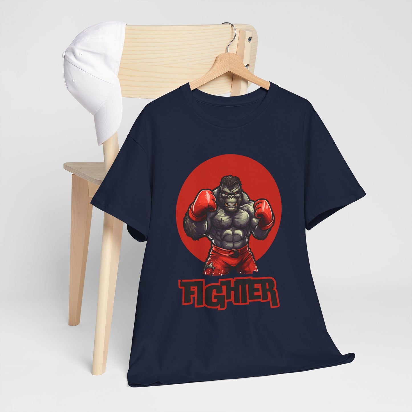 fighter Heavy Cotton Tee (Express Delivery available)
