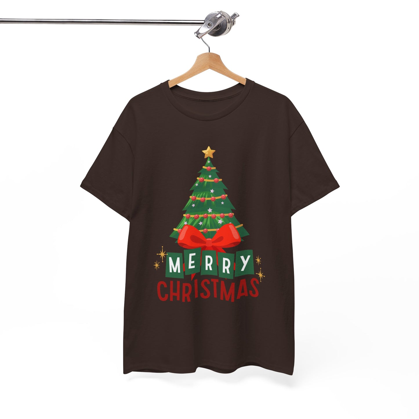 Merry Christmas - Heavy Cotton Tee (Express Delivery available)