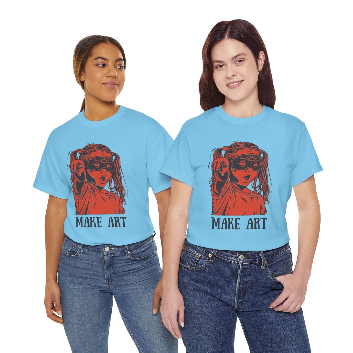 Women's Heavy Cotton Tee (Express Delivery available)