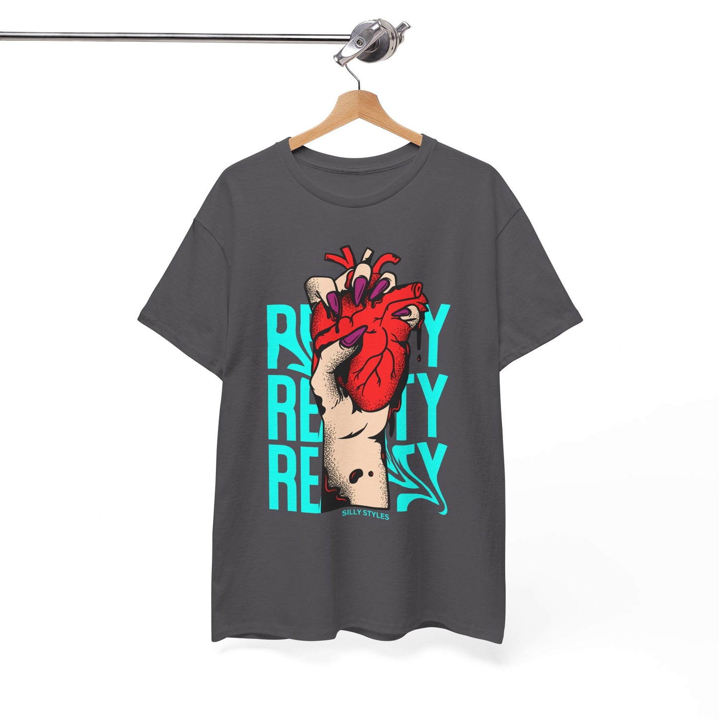 Men's Heart - Heavy Cotton Tee