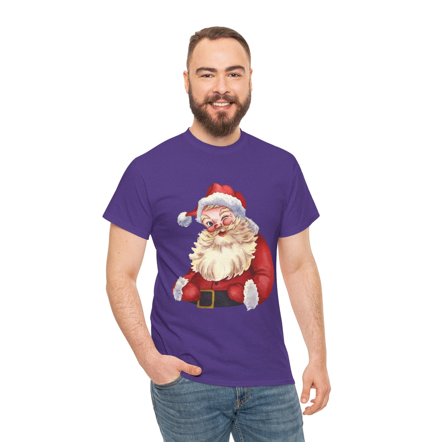 Christmas - Unisex Heavy Cotton Tee (Express Delivery available)