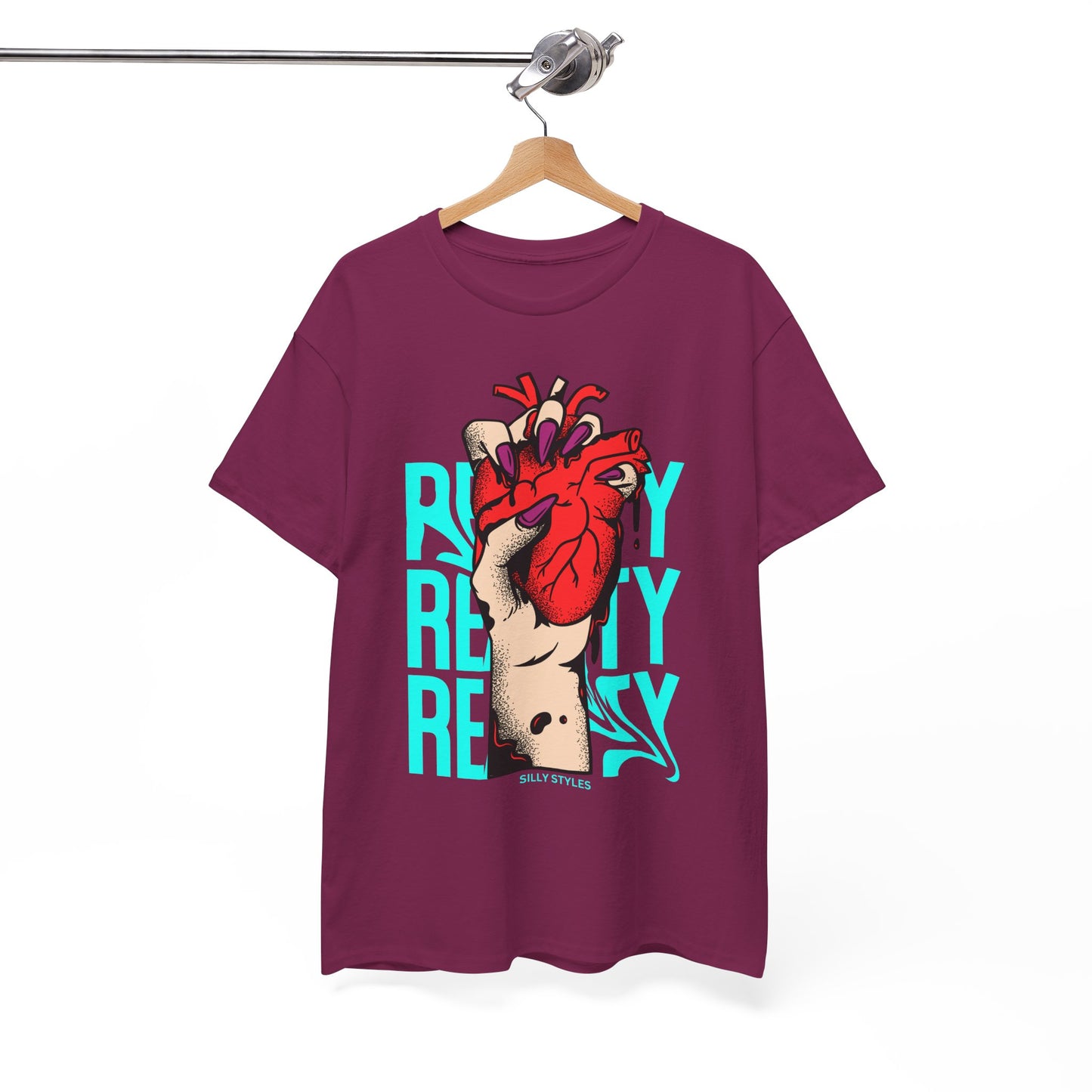 Men's Heart - Heavy Cotton Tee