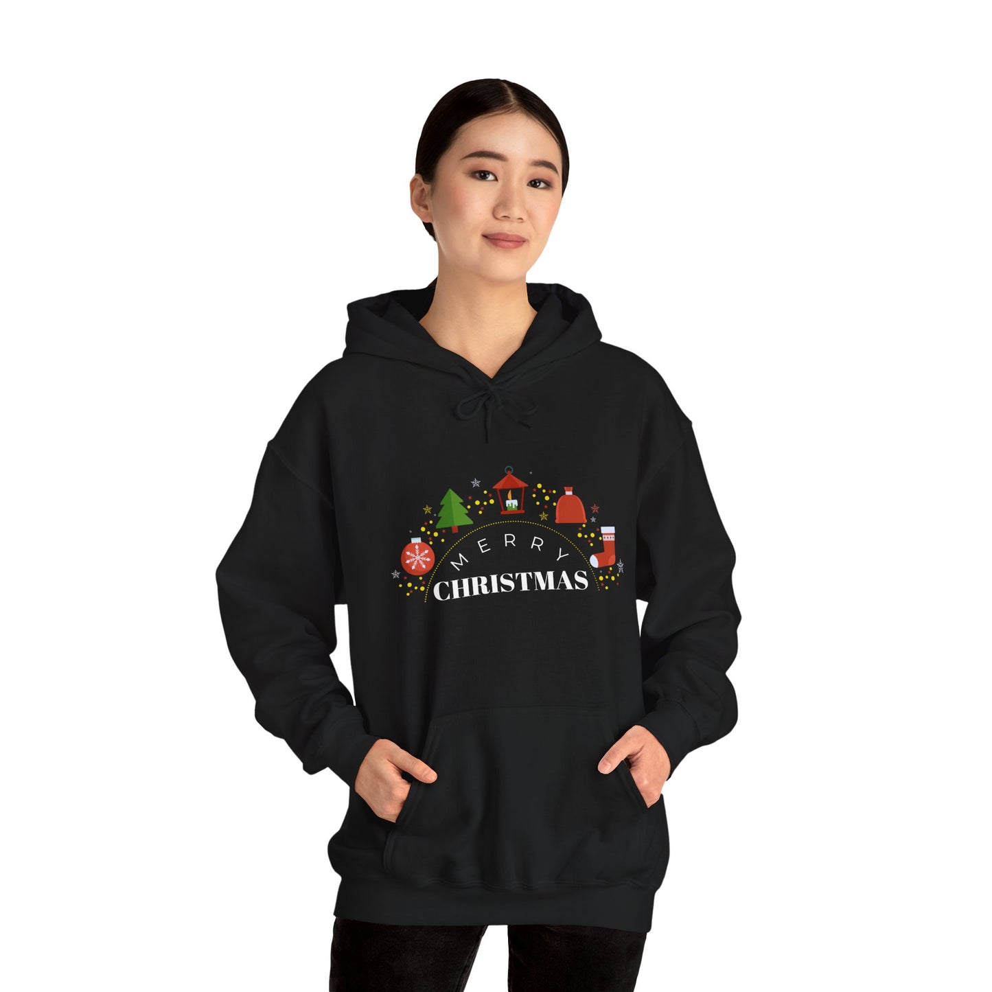 Merry Christmas - Unisex Heavy Blend™ Hooded Sweatshirt