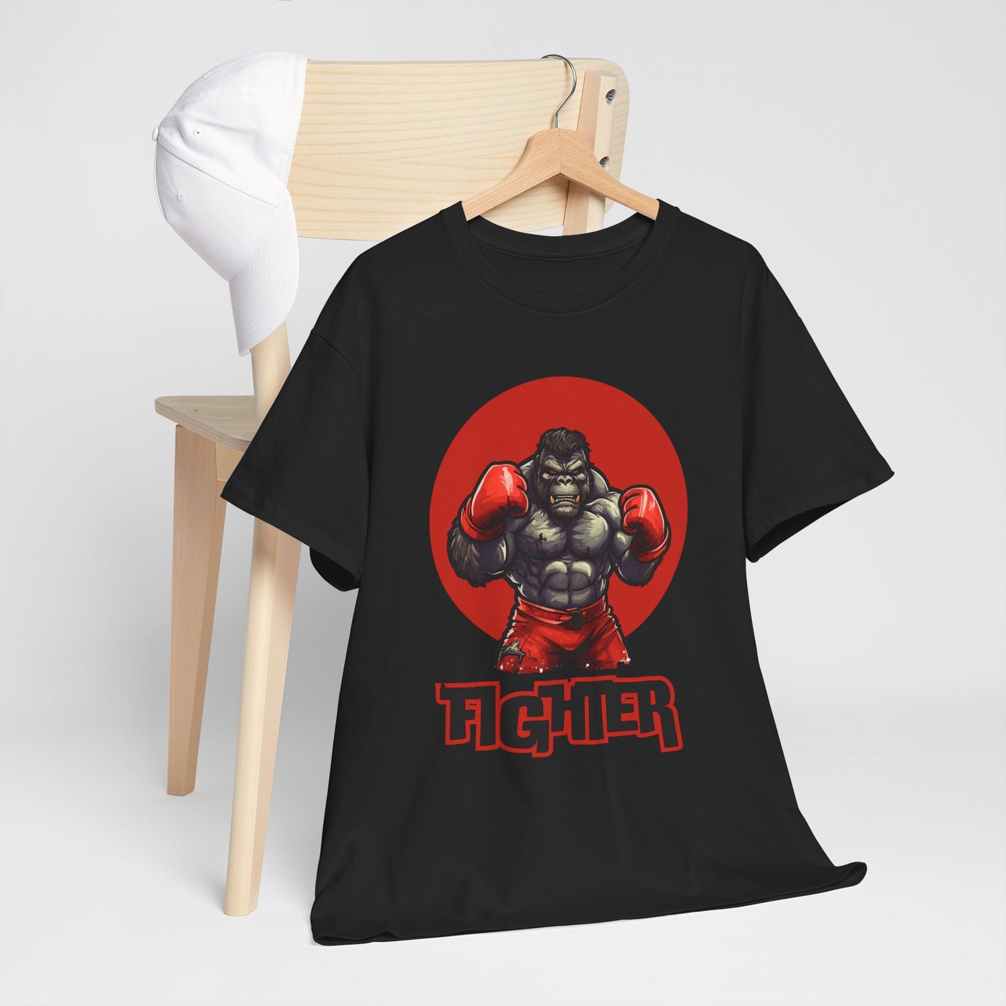 fighter Heavy Cotton Tee (Express Delivery available)