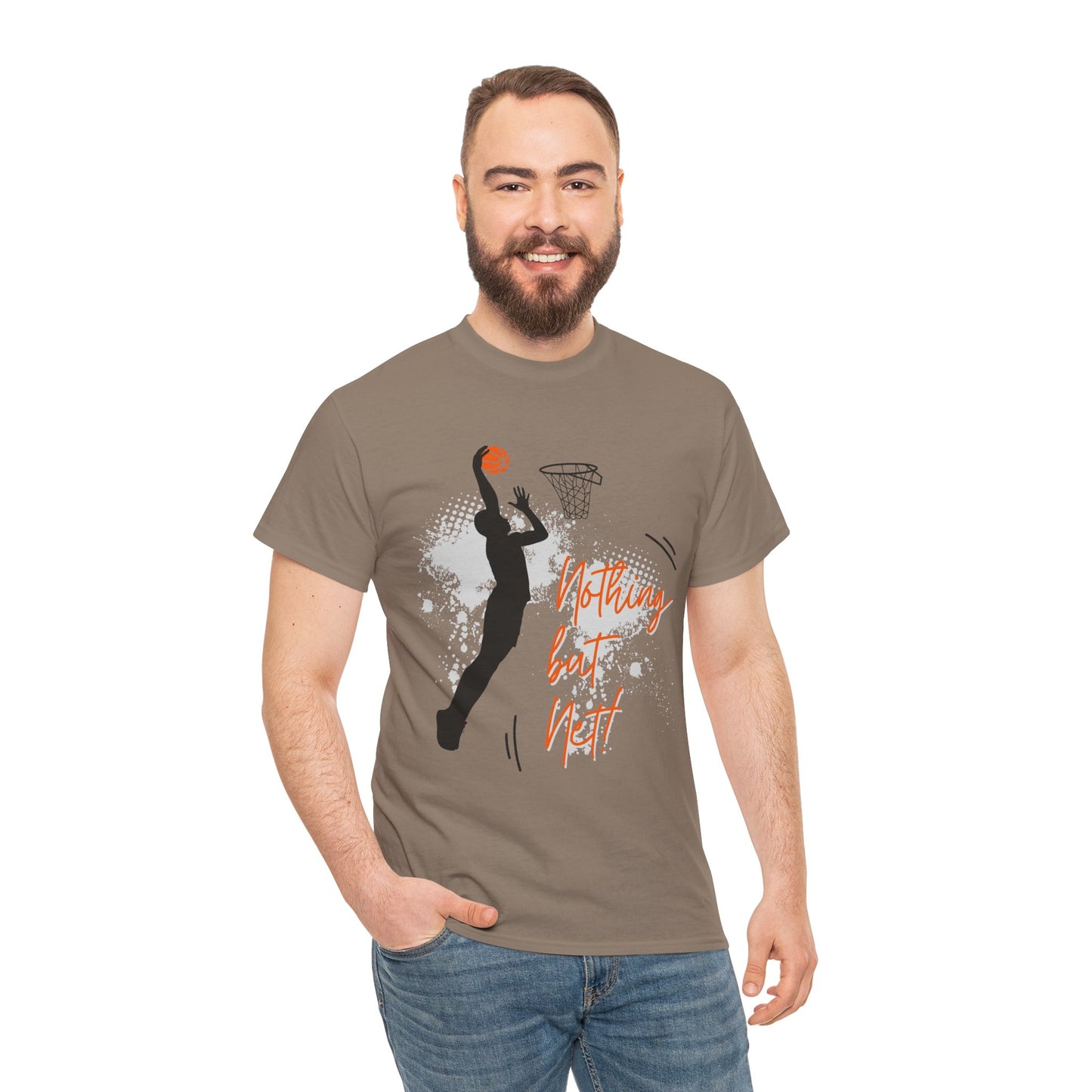 Basketball- Men's Heavy Cotton Tee