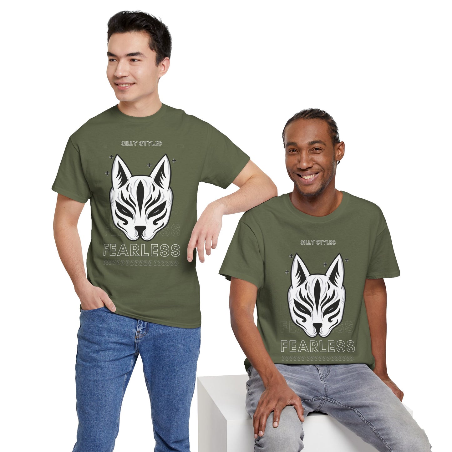 Fearless - Unisex Heavy Cotton Tee