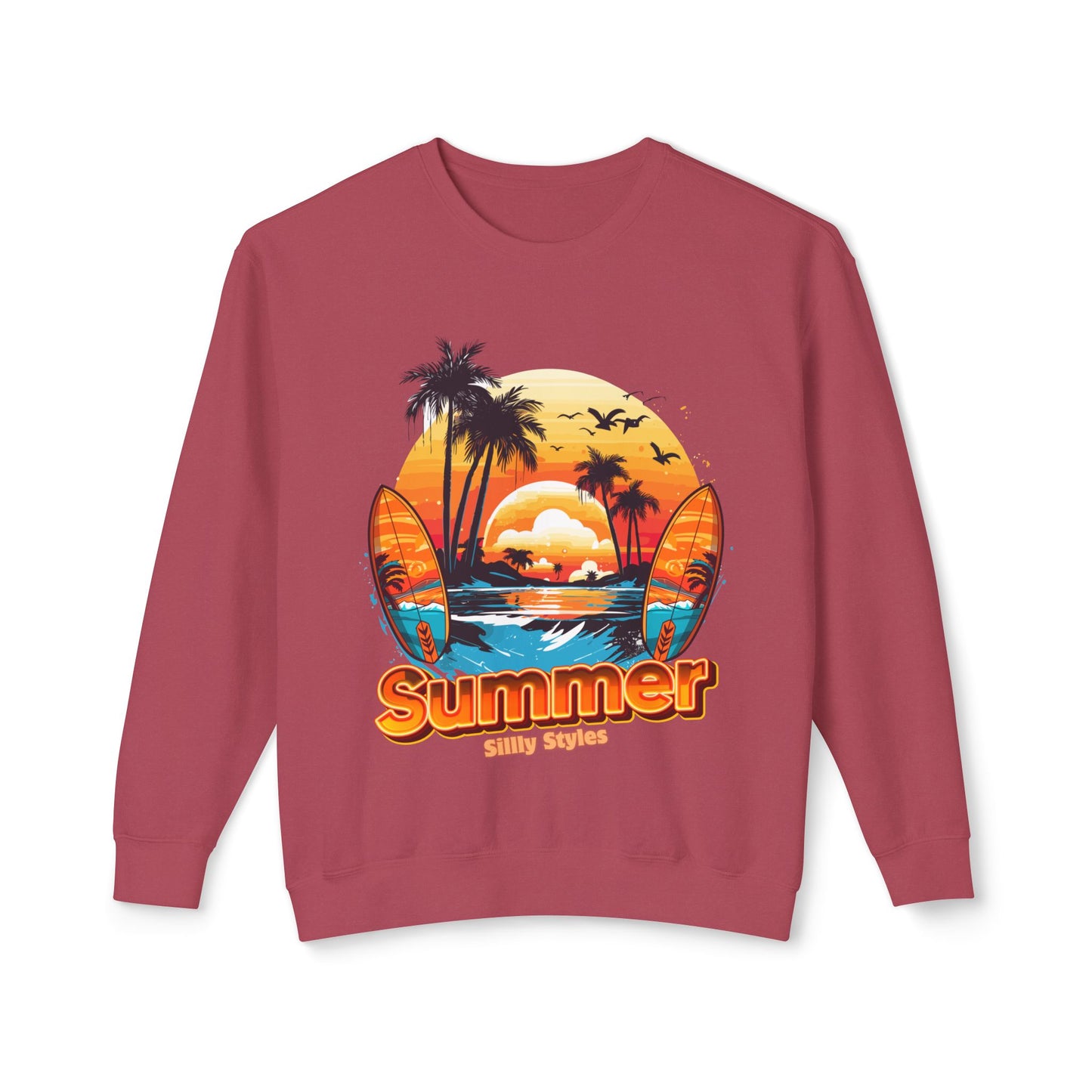 Summer - Lightweight Crewneck Sweatshirt