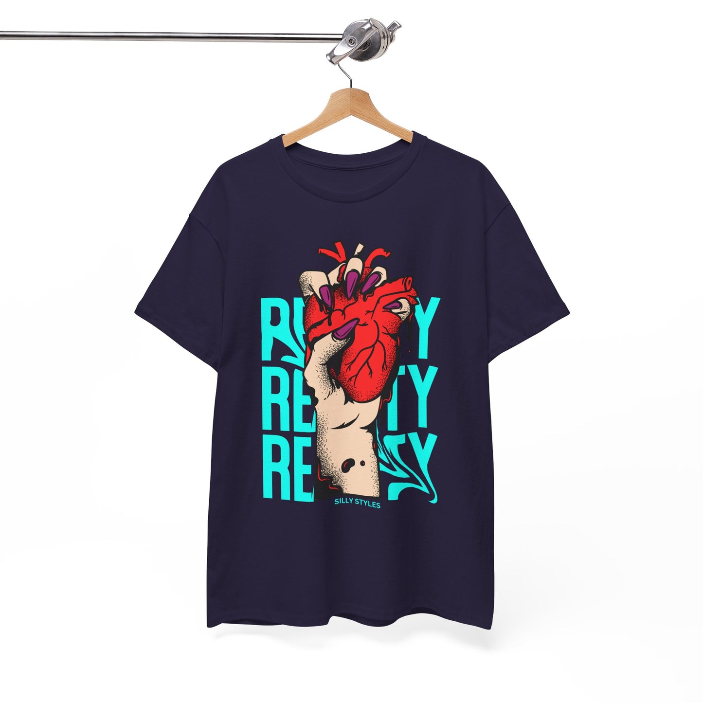 Men's Heart - Heavy Cotton Tee