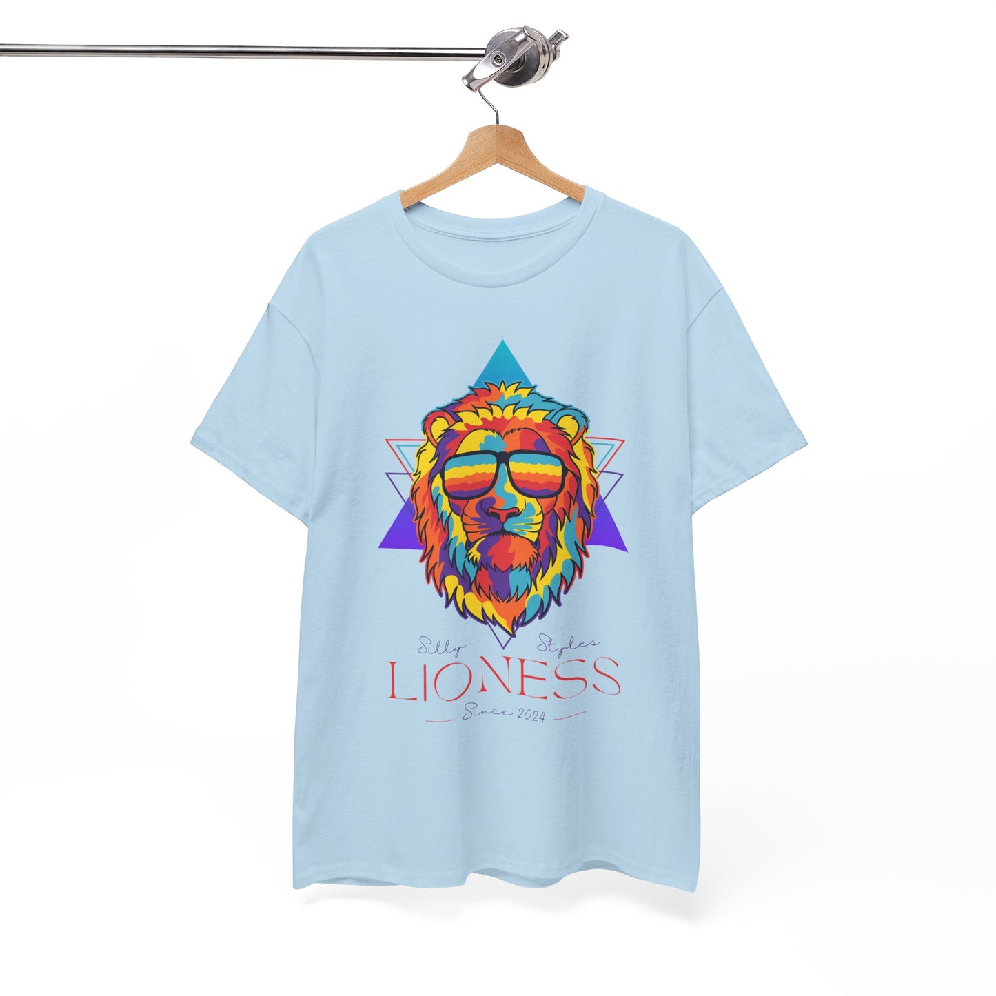 Silly Styles Premium Lion - Heavy Cotton Tee (Express Delivery available)