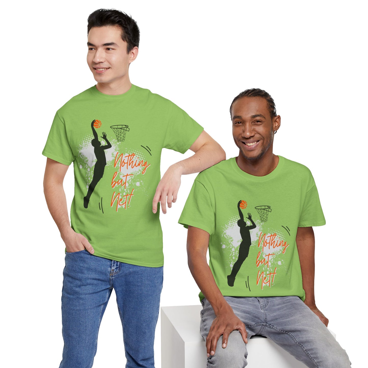 Basketball- Men's Heavy Cotton Tee