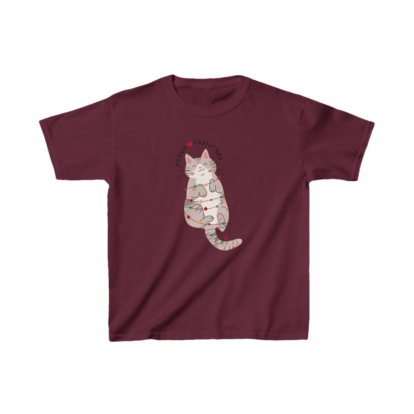 Merry Christmas - Kids Heavy Cotton™ Tee