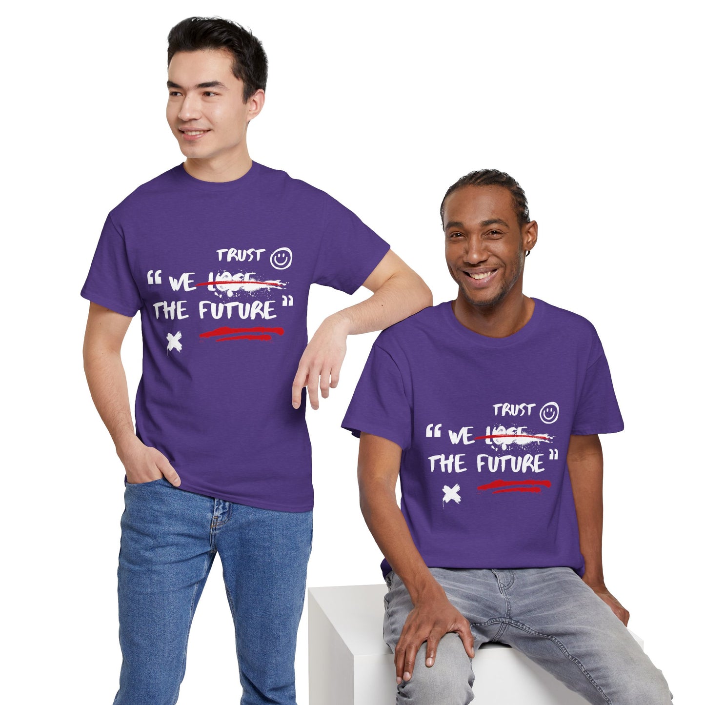 Heavy Cotton Tee - Quoted (Express Delivery available)