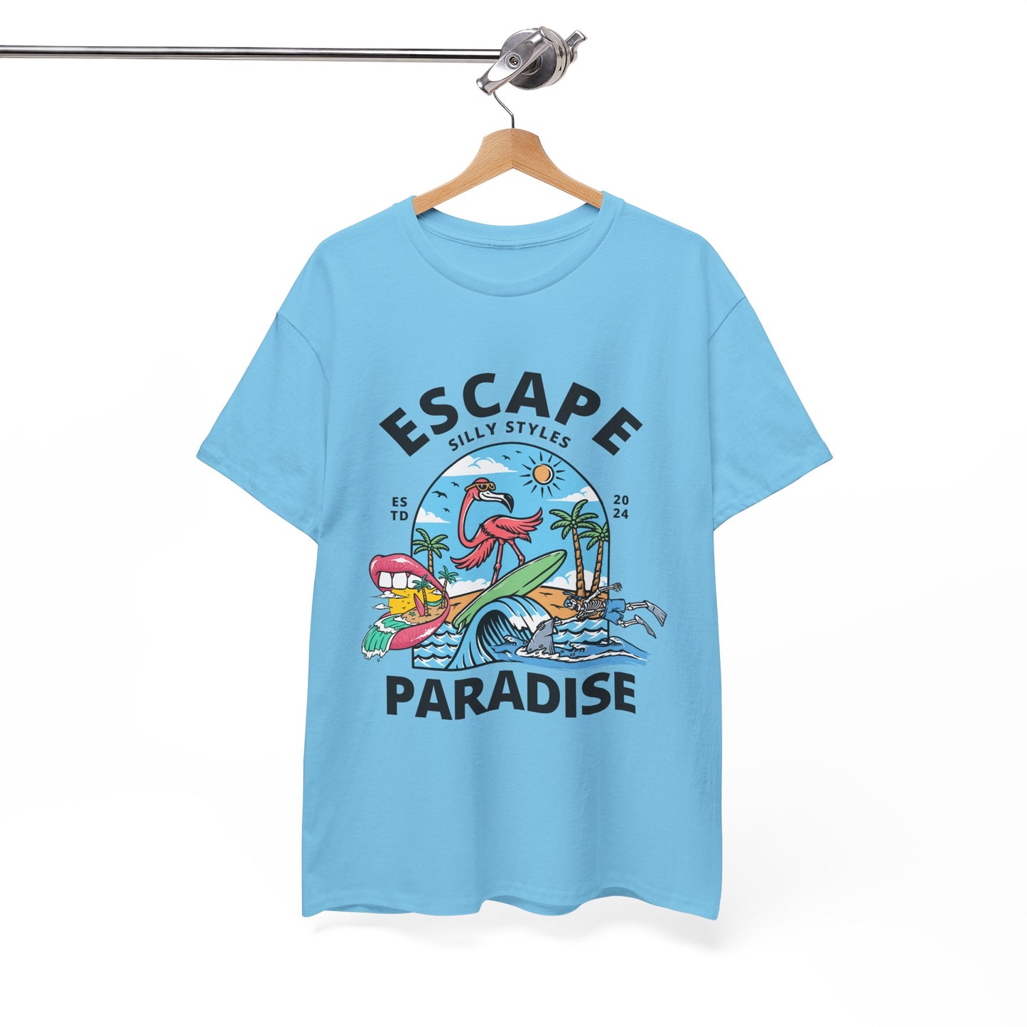 Paradise - Heavy Cotton Tee (Express Delivery available)