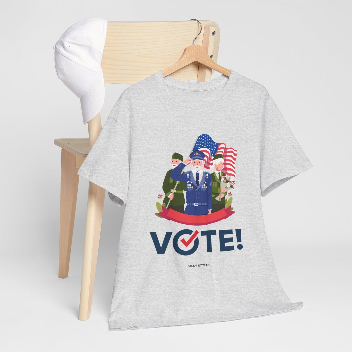 Vote - Unisex Heavy Cotton Tee