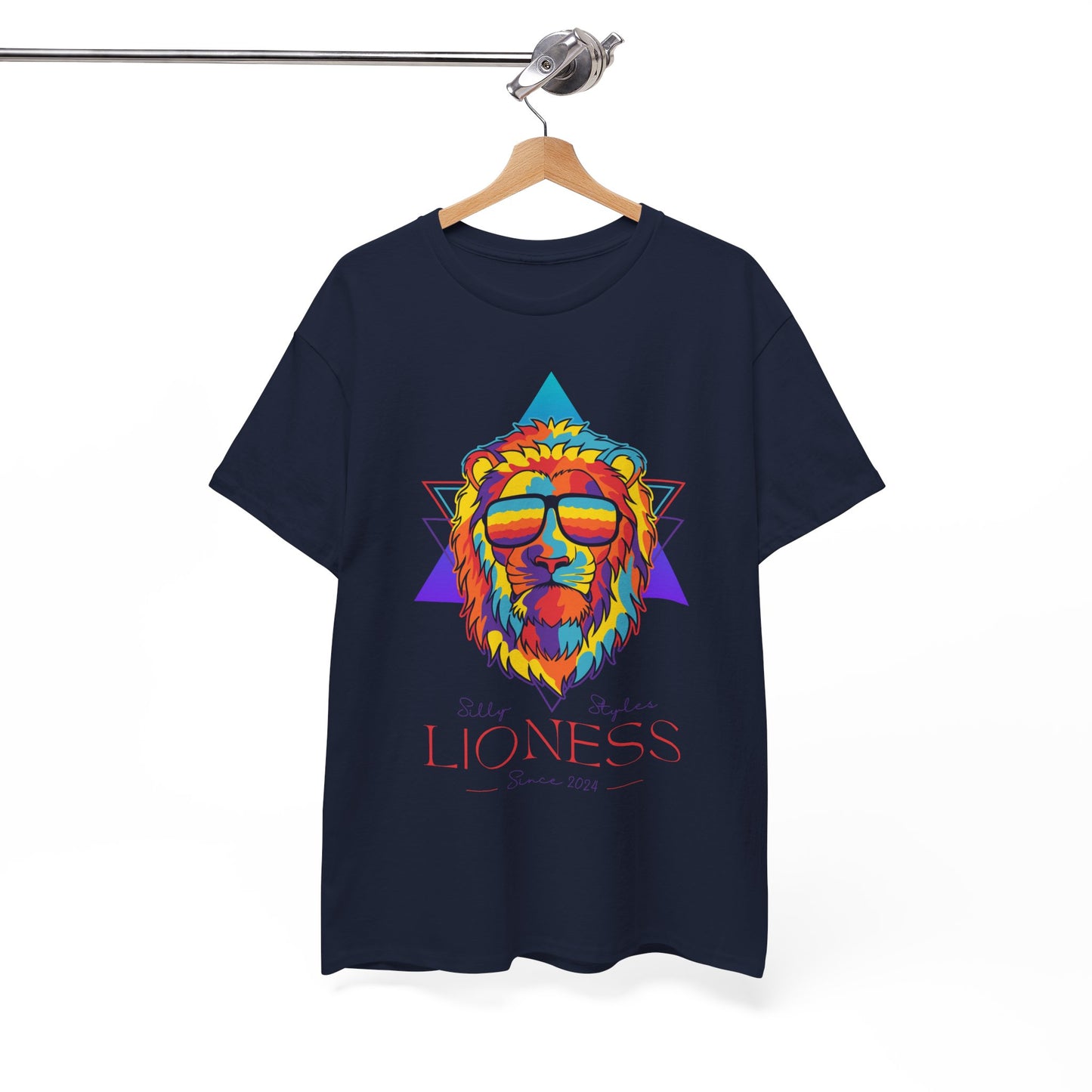Silly Styles Premium Lion - Heavy Cotton Tee (Express Delivery available)