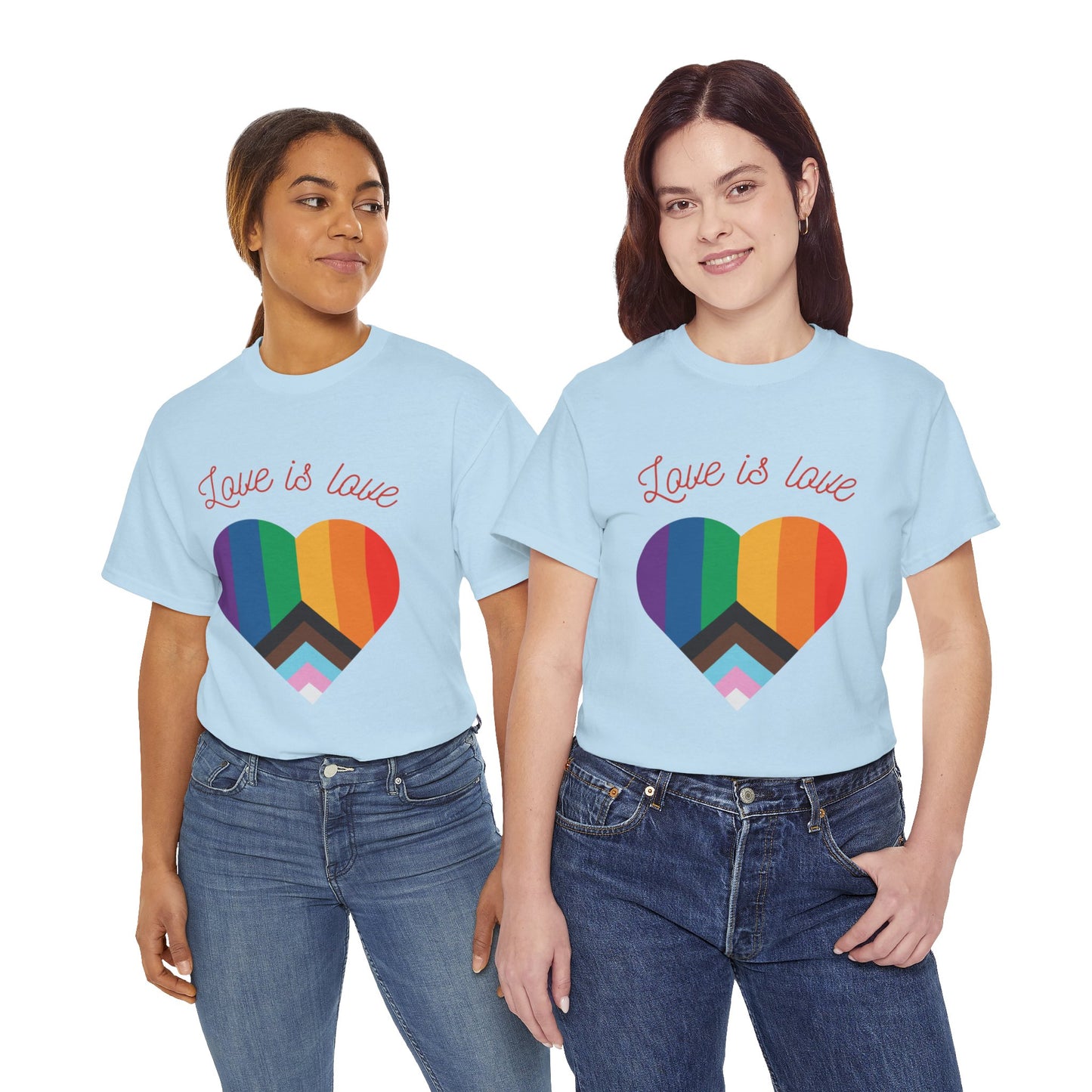 Love - Unisex Heavy Cotton Tee (Express Delivery available)