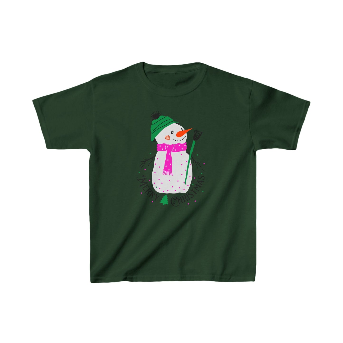 Merry Christmas - Kids Heavy Cotton™ Tee