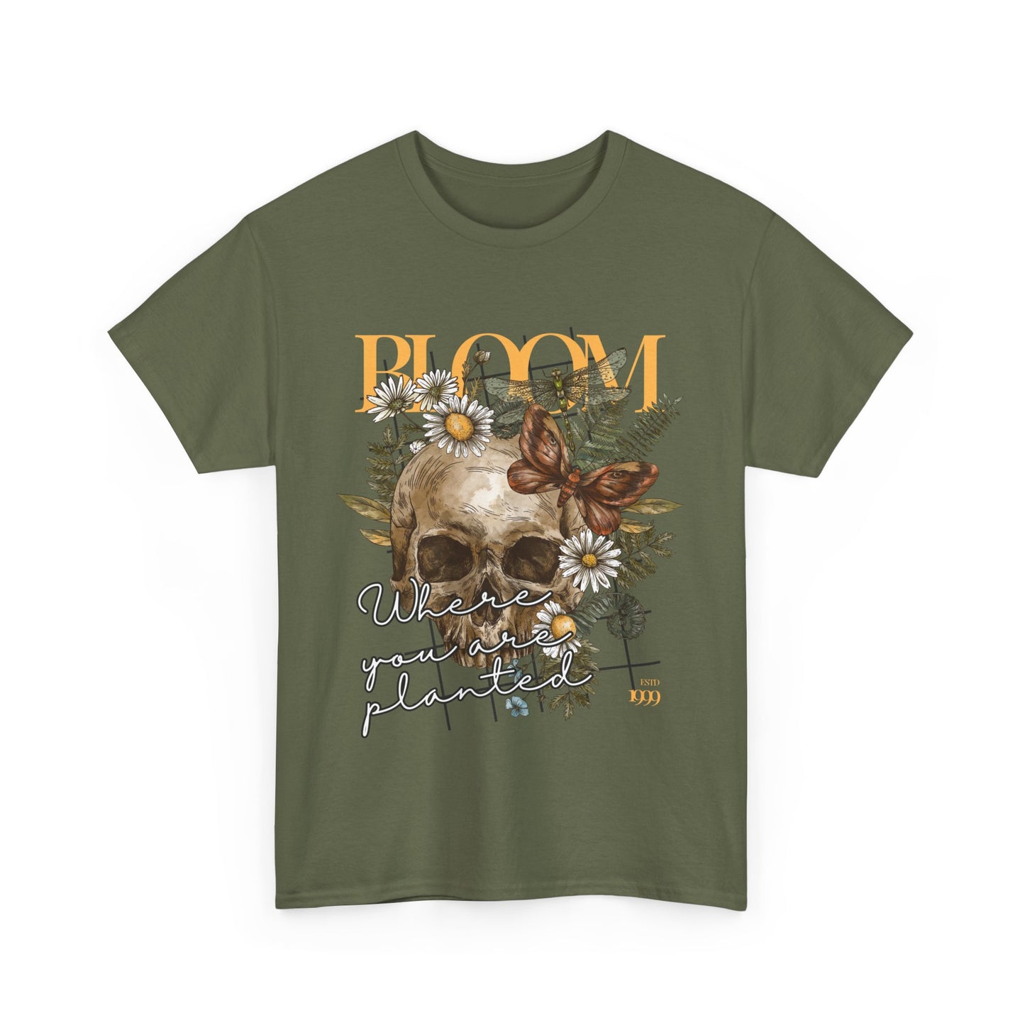 Bloom - Men's Heavy Cotton Tee (Express Delivery available)