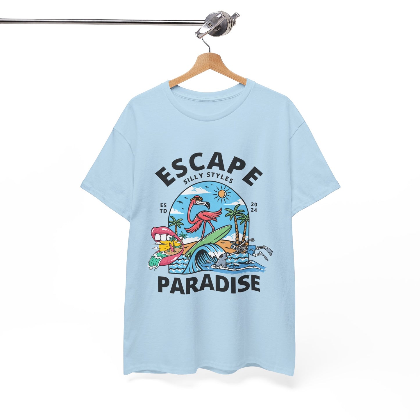 Paradise - Heavy Cotton Tee (Express Delivery available)