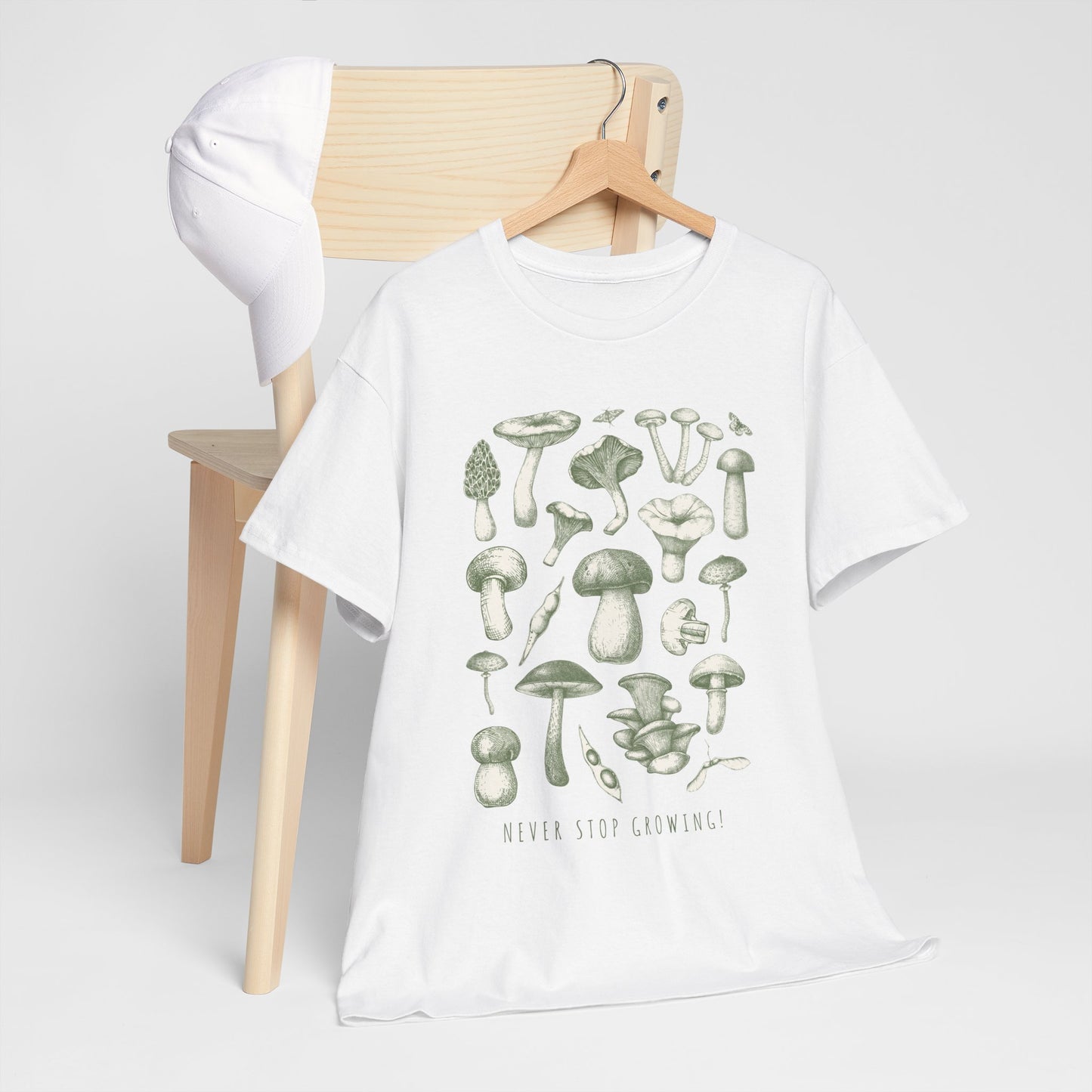 Mushroom Tee - Women's Heavy Cotton (Express Delivery available)