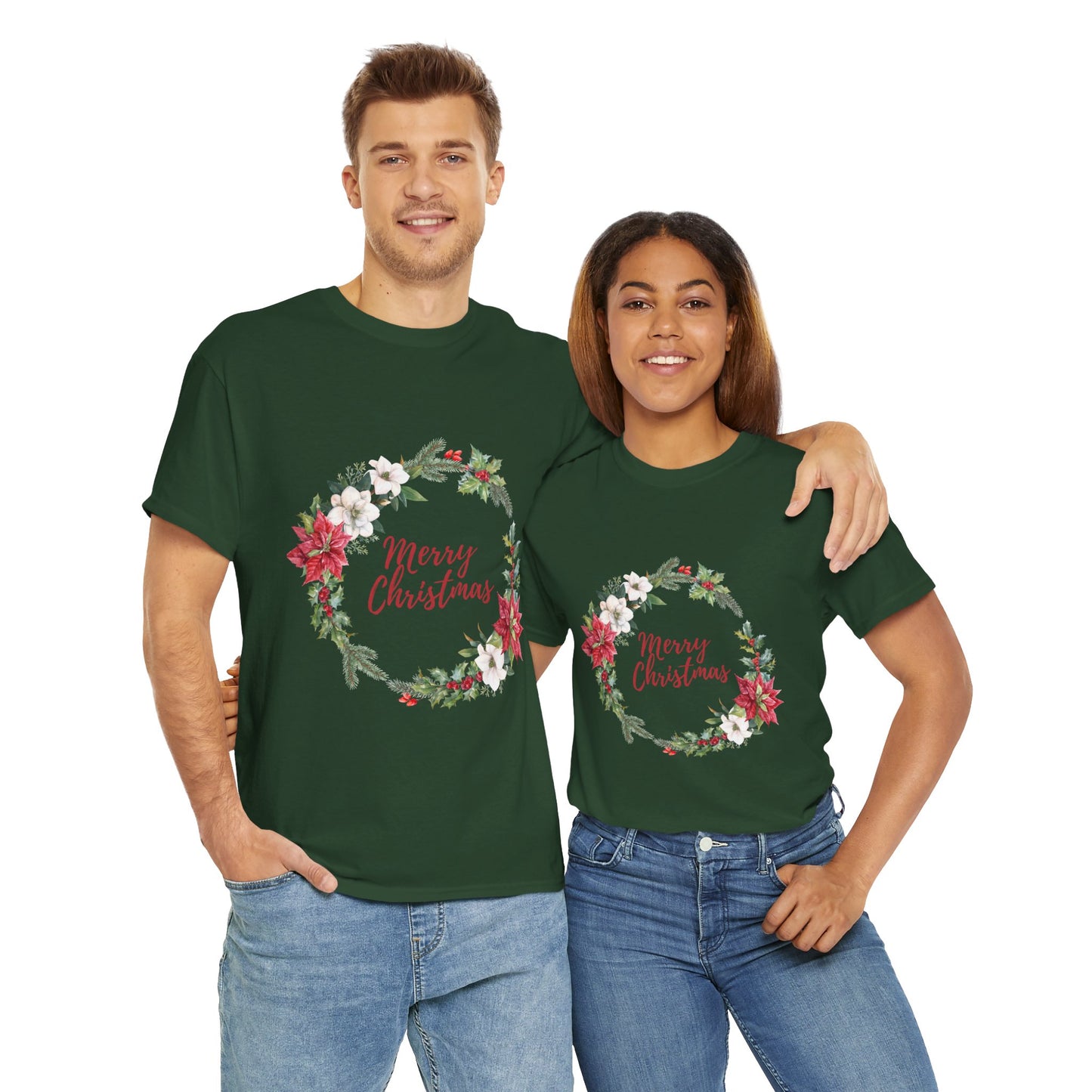 Merry Christmas - Unisex Heavy Cotton Tee