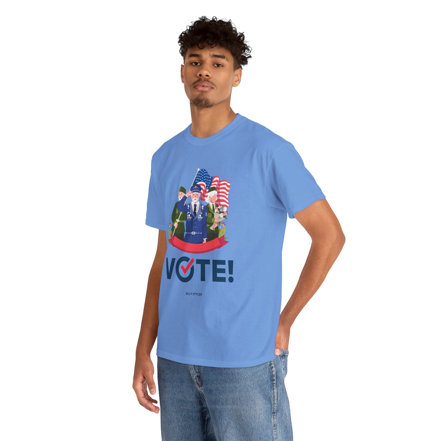 Vote - Unisex Heavy Cotton Tee