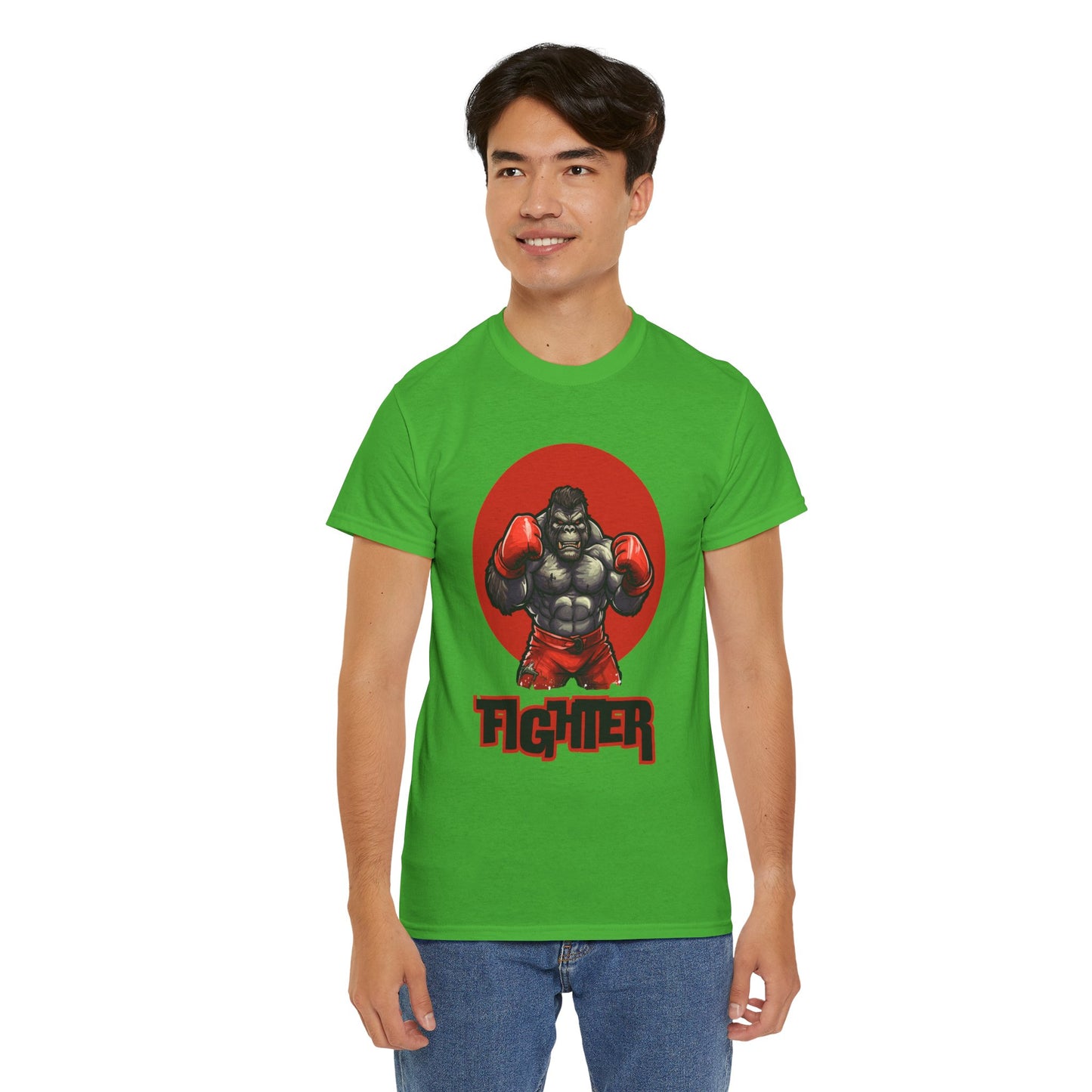 fighter Heavy Cotton Tee (Express Delivery available)