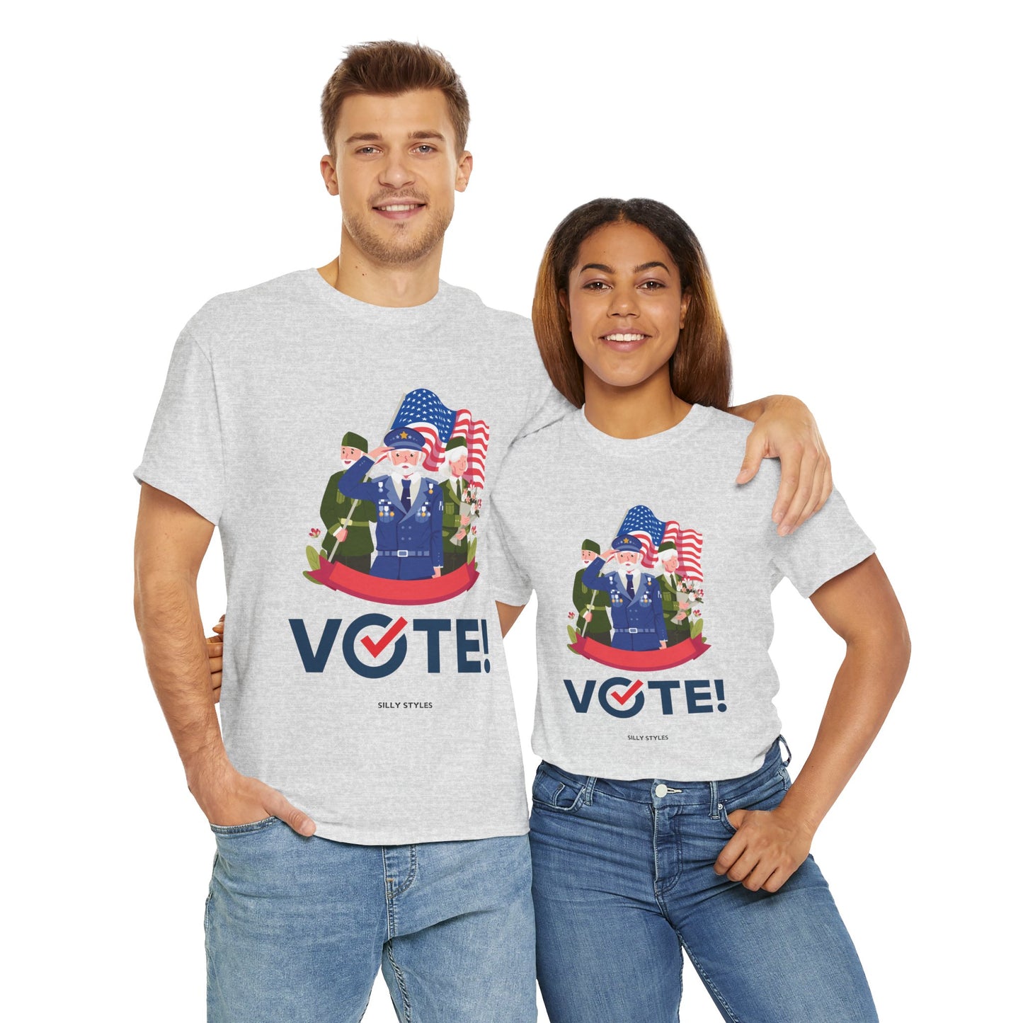 Vote - Unisex Heavy Cotton Tee