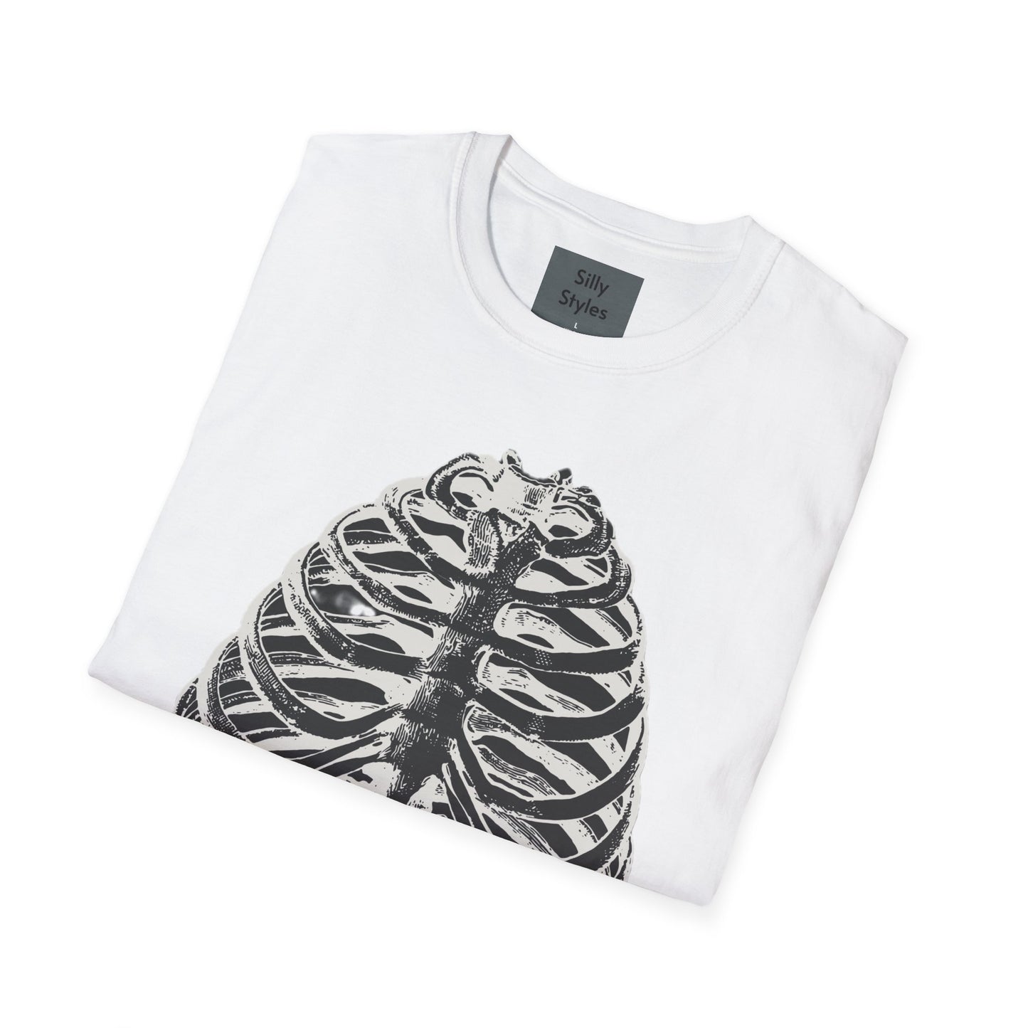 Halloween Skeleton T-Shirt - Softstyle / Unisex