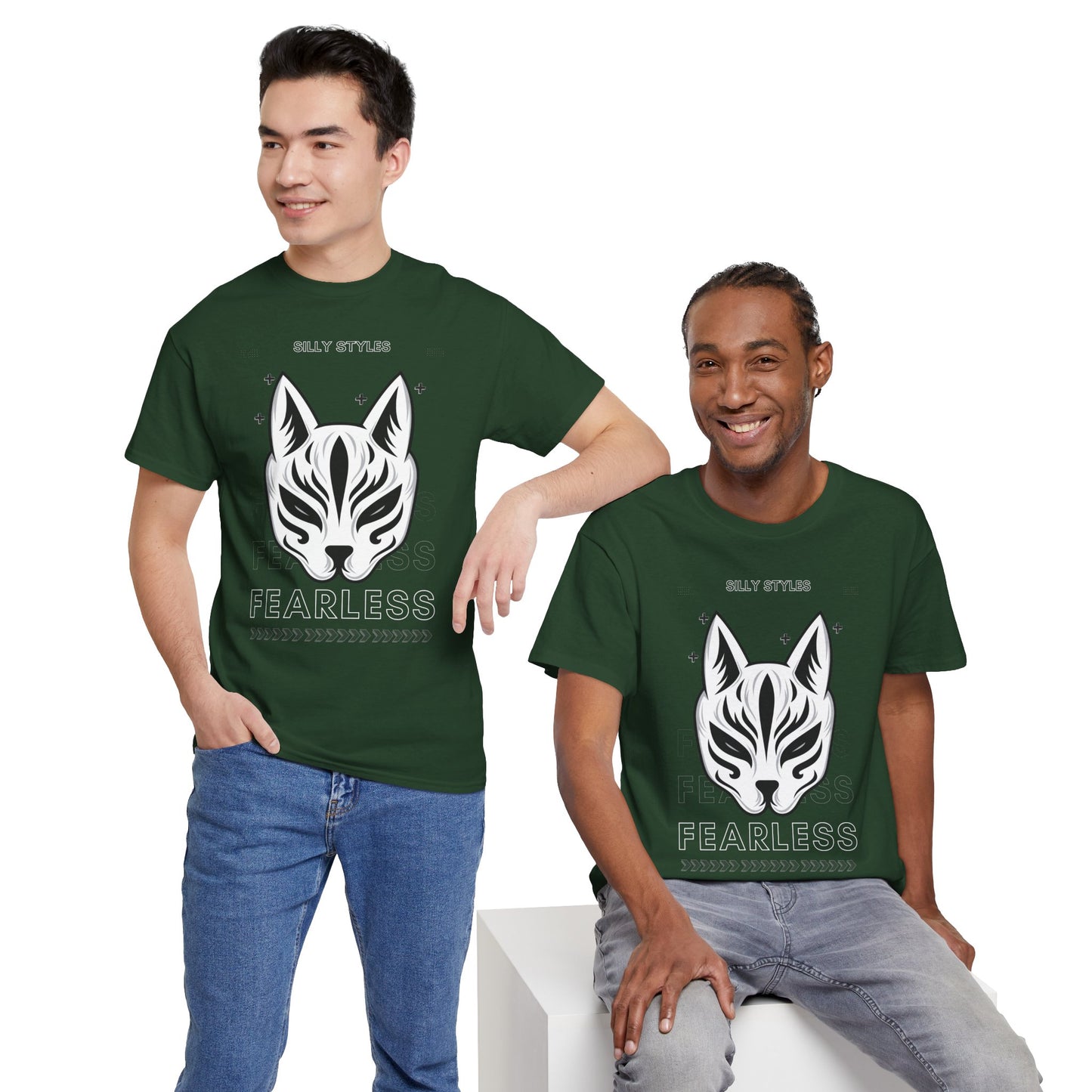 Fearless - Unisex Heavy Cotton Tee
