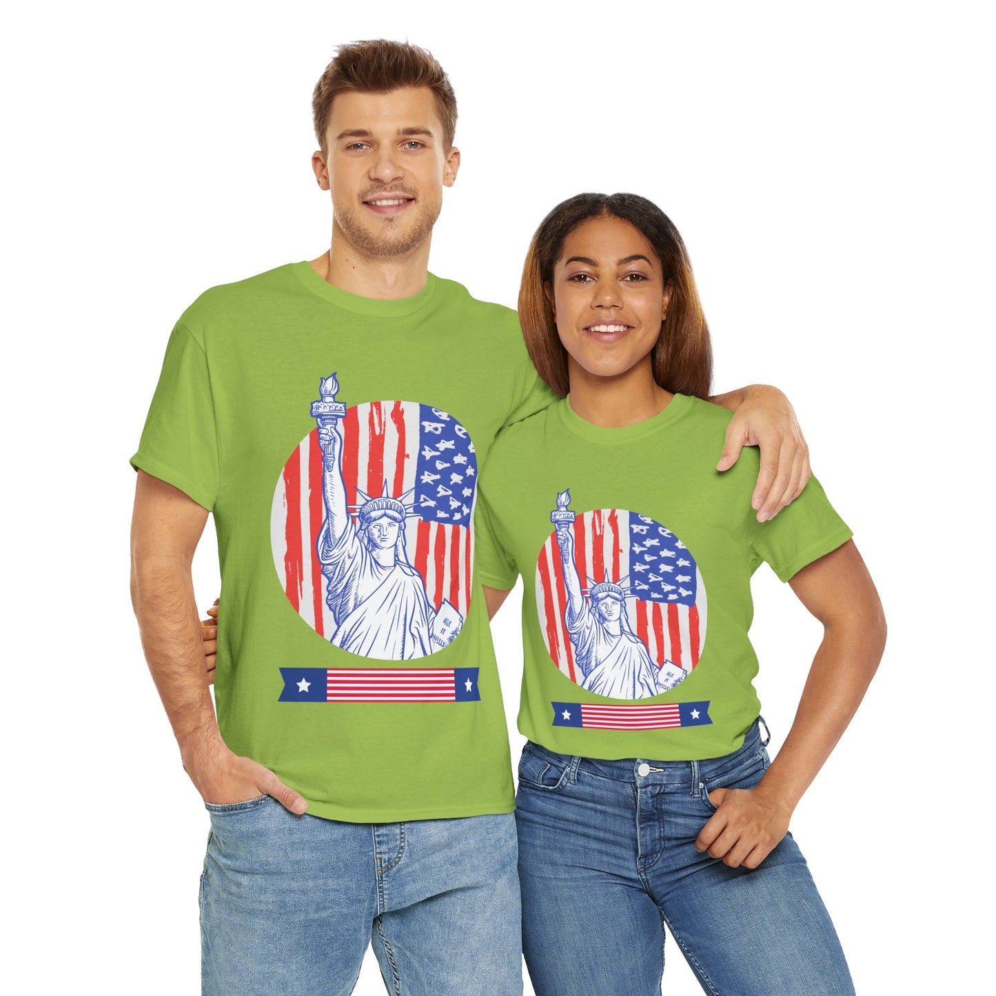America - Unisex Heavy Cotton Tee