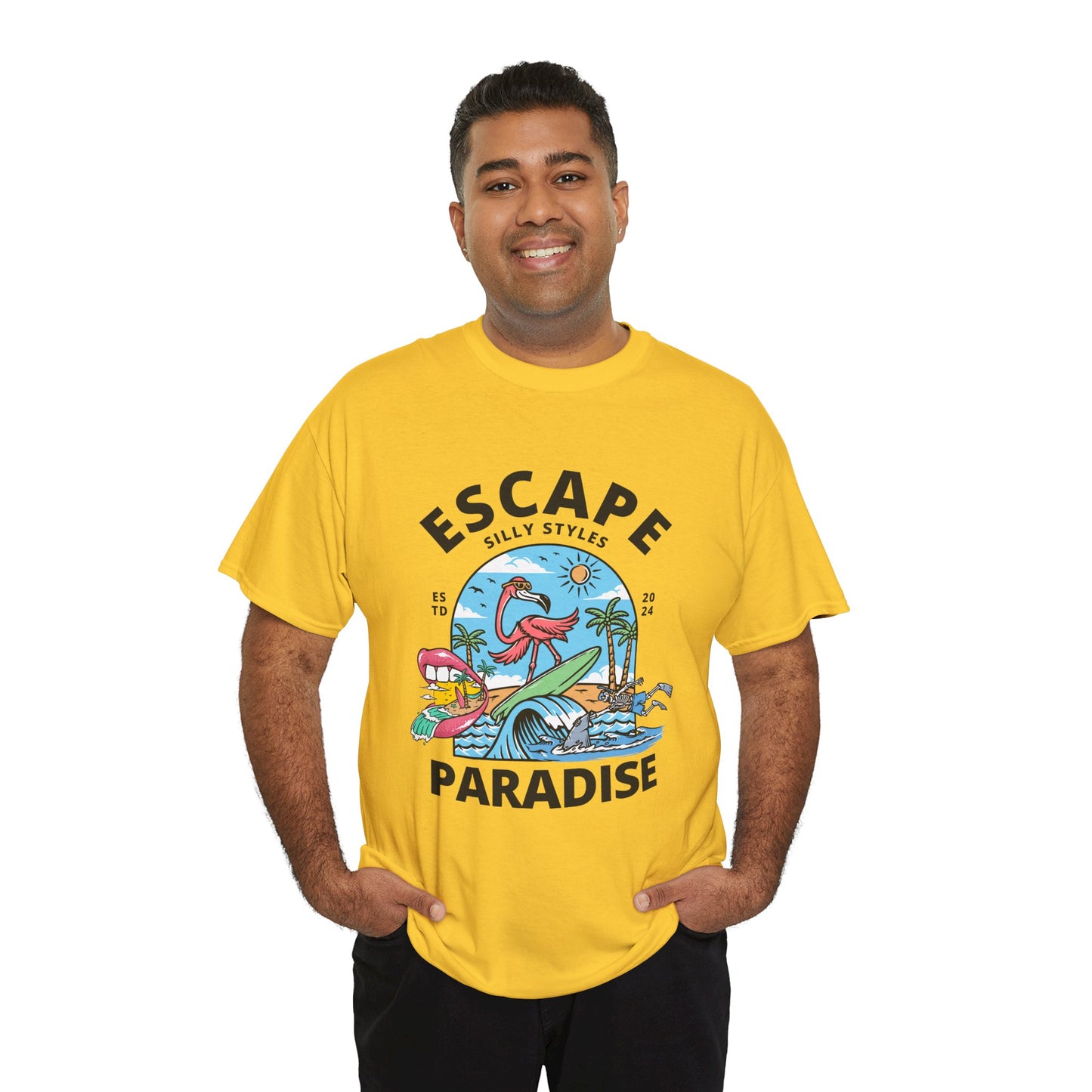 Paradise - Heavy Cotton Tee (Express Delivery available)