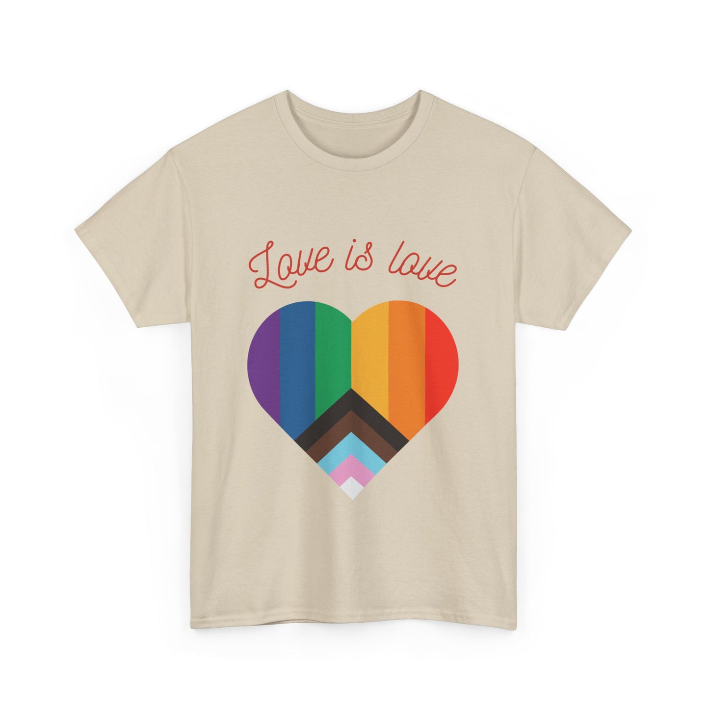 Love - Unisex Heavy Cotton Tee (Express Delivery available)