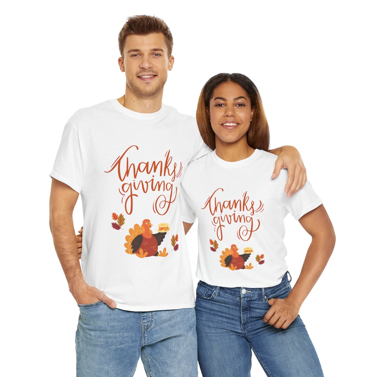 Thanks Giving - Unisex Heavy Cotton Tee