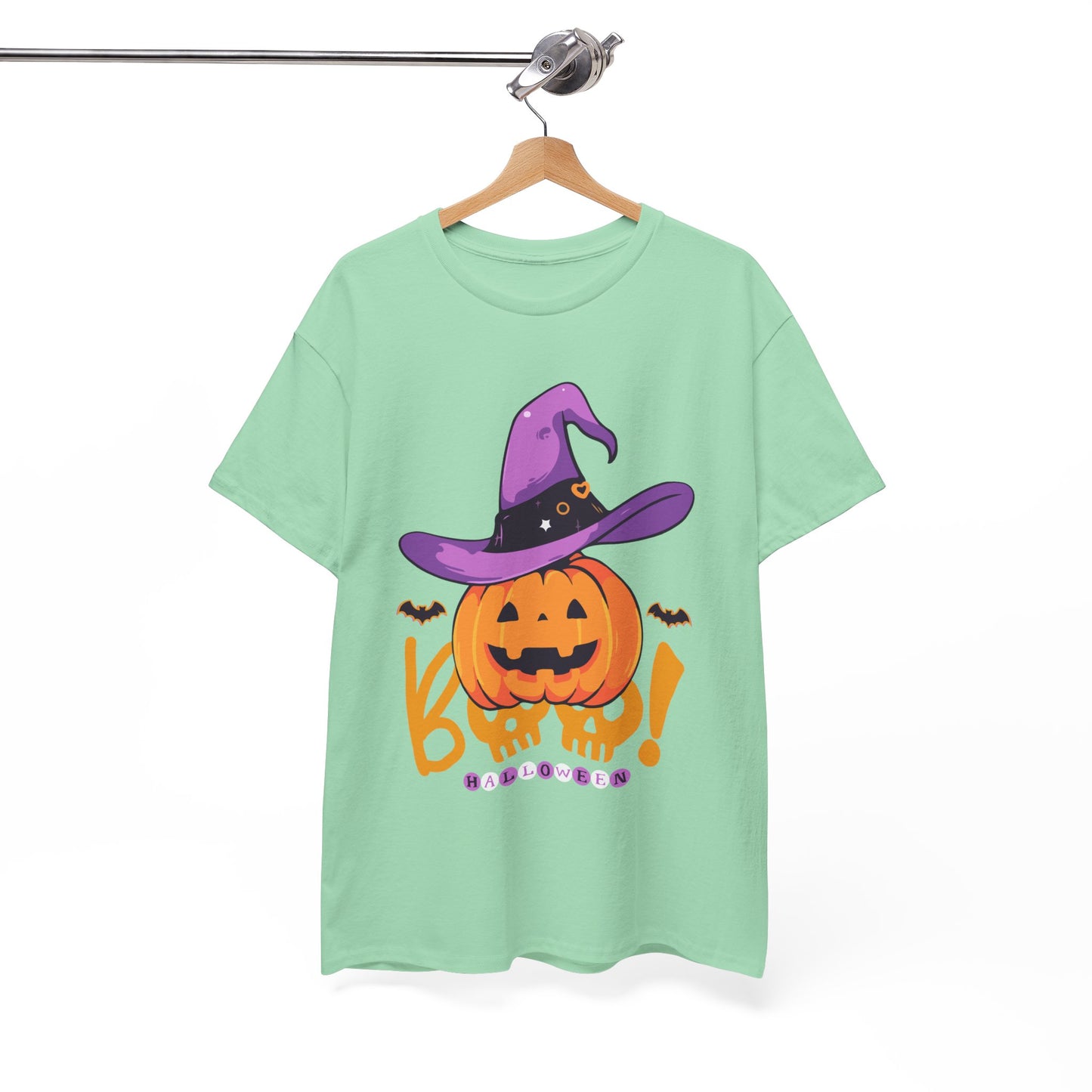 Halloween -Unisex Heavy Cotton Tee (Express Delivery available)