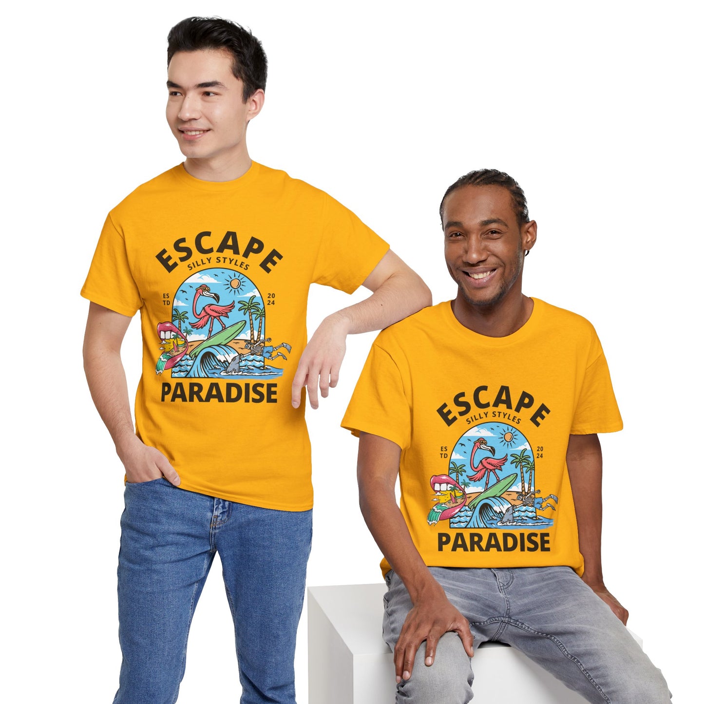 Paradise - Heavy Cotton Tee (Express Delivery available)