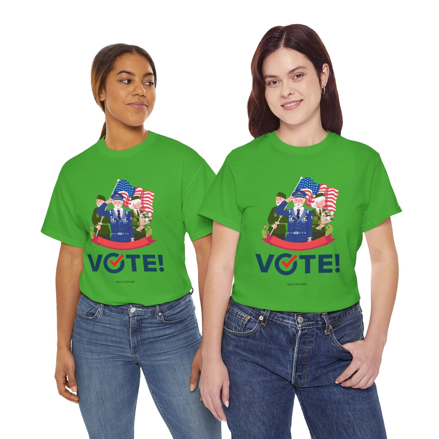Vote - Unisex Heavy Cotton Tee