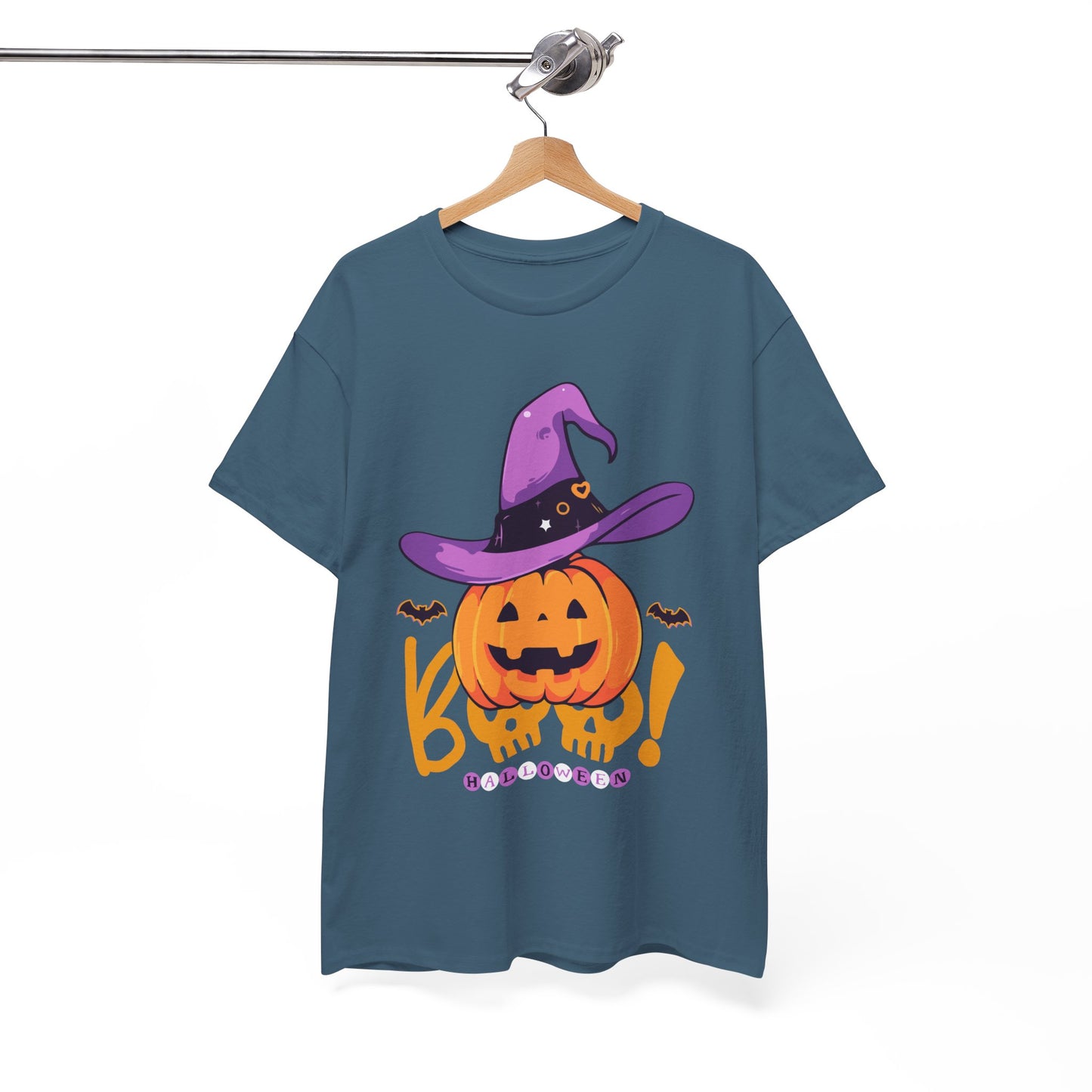 Halloween -Unisex Heavy Cotton Tee (Express Delivery available)