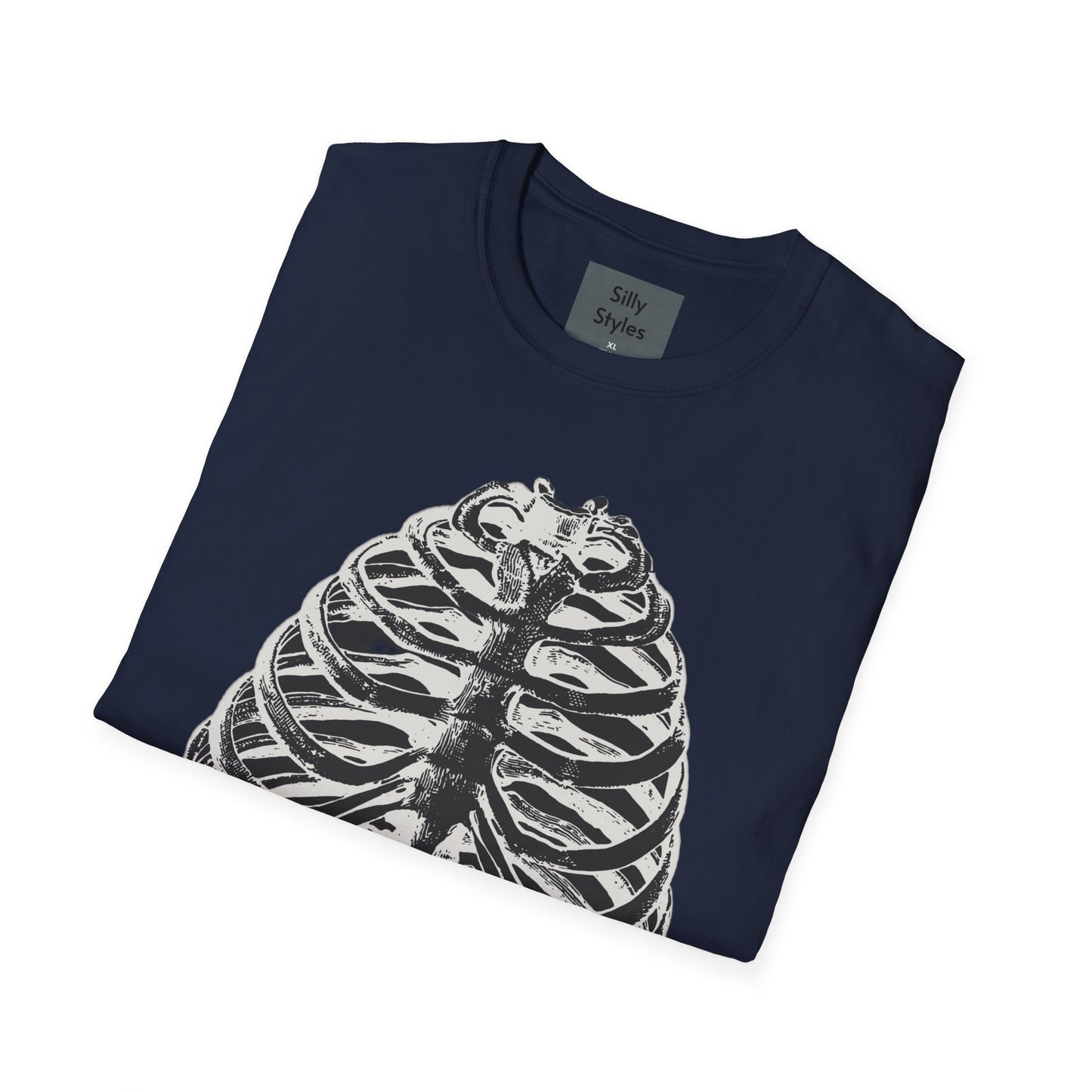 Halloween Skeleton T-Shirt - Softstyle / Unisex