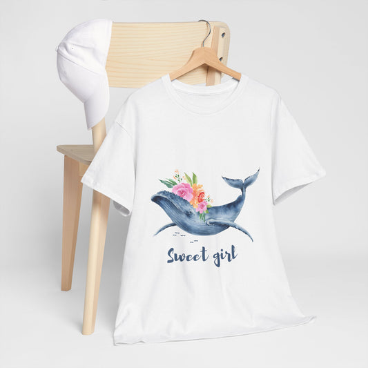 Dolphin Girl Graphic Tee