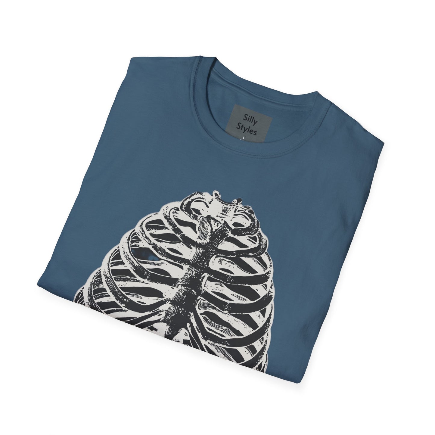 Halloween Skeleton T-Shirt - Softstyle / Unisex