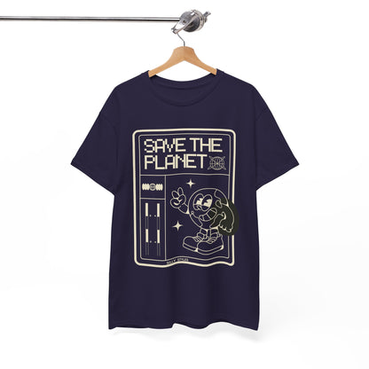Save the planet - Heavy Cotton Tee (Express Delivery available)