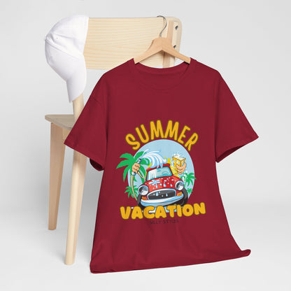 Summer Vacation Tee - Men's Beach Getaway (Express Delivery available)