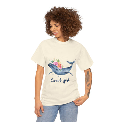 Dolphin Girl Graphic Tee