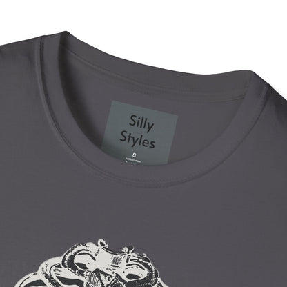 Halloween Skeleton T-Shirt - Softstyle / Unisex