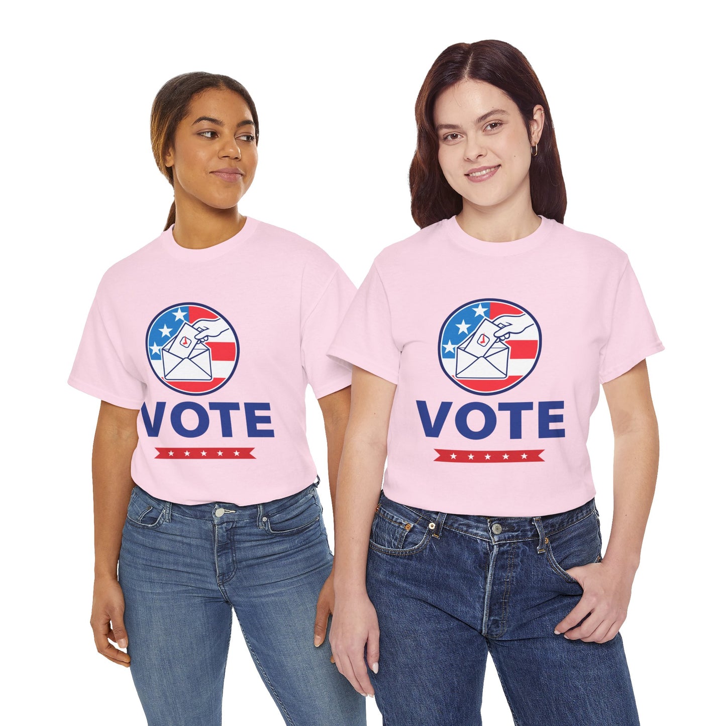 Lets Vote -  Heavy Cotton Tee (Express Delivery available)