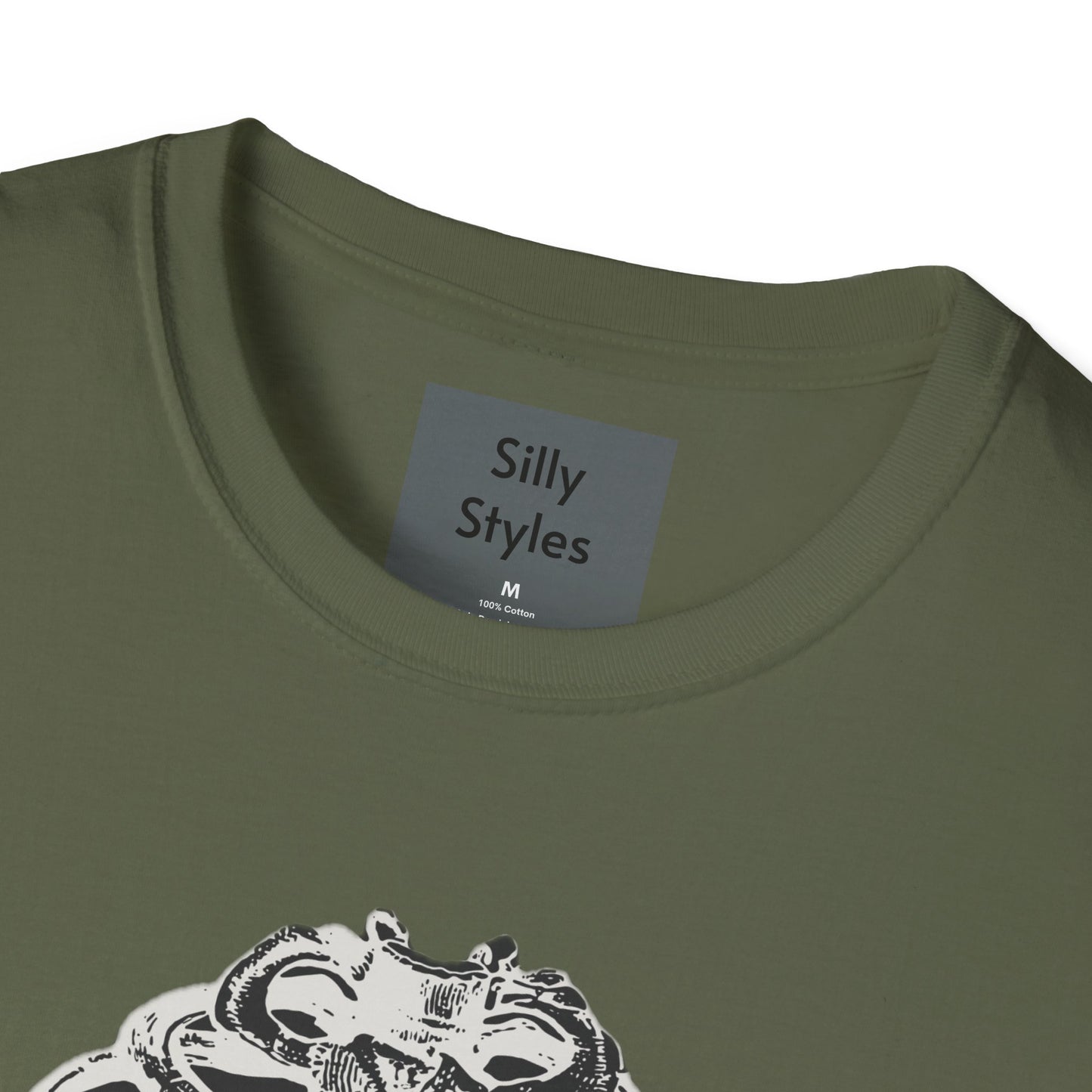 Halloween Skeleton T-Shirt - Softstyle / Unisex