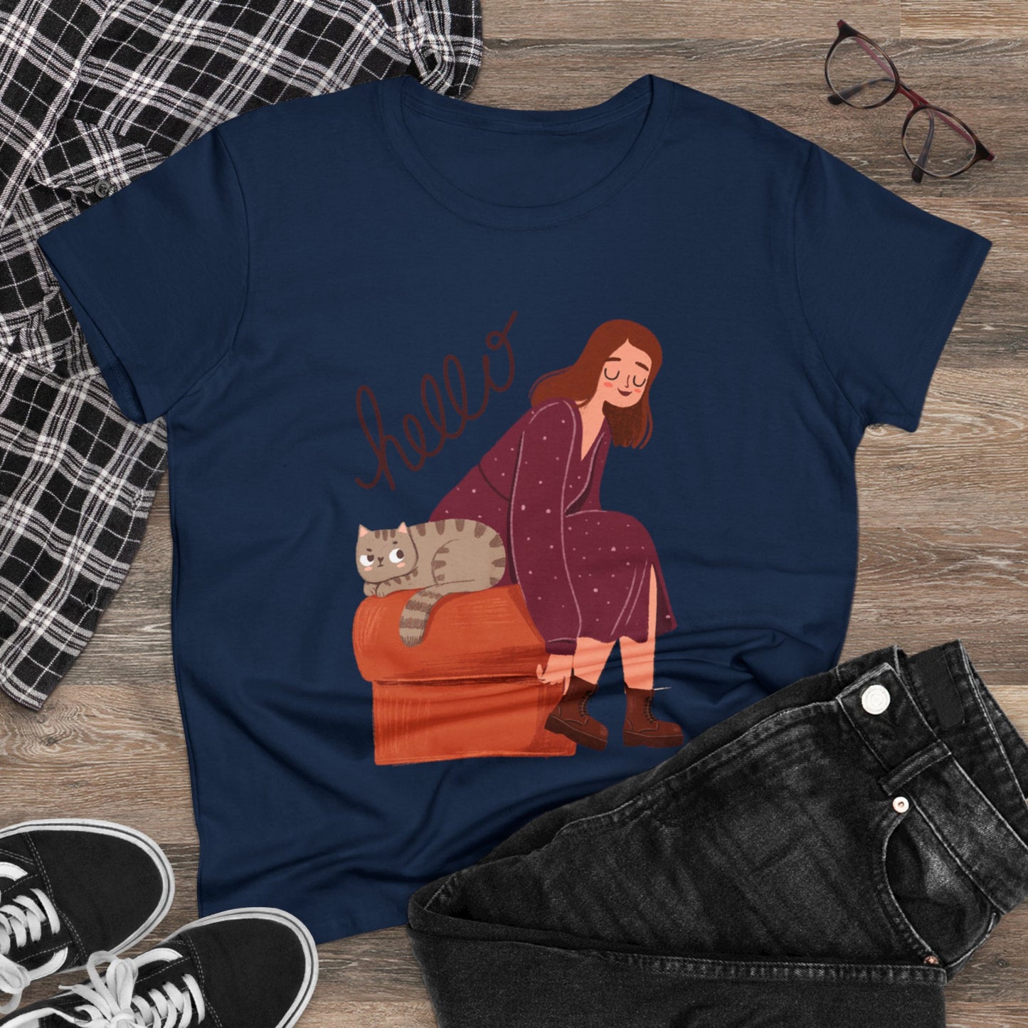 Women's Midweight Cotton Tee