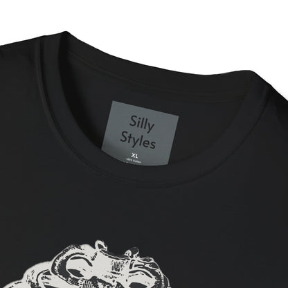 Halloween Skeleton T-Shirt - Softstyle / Unisex