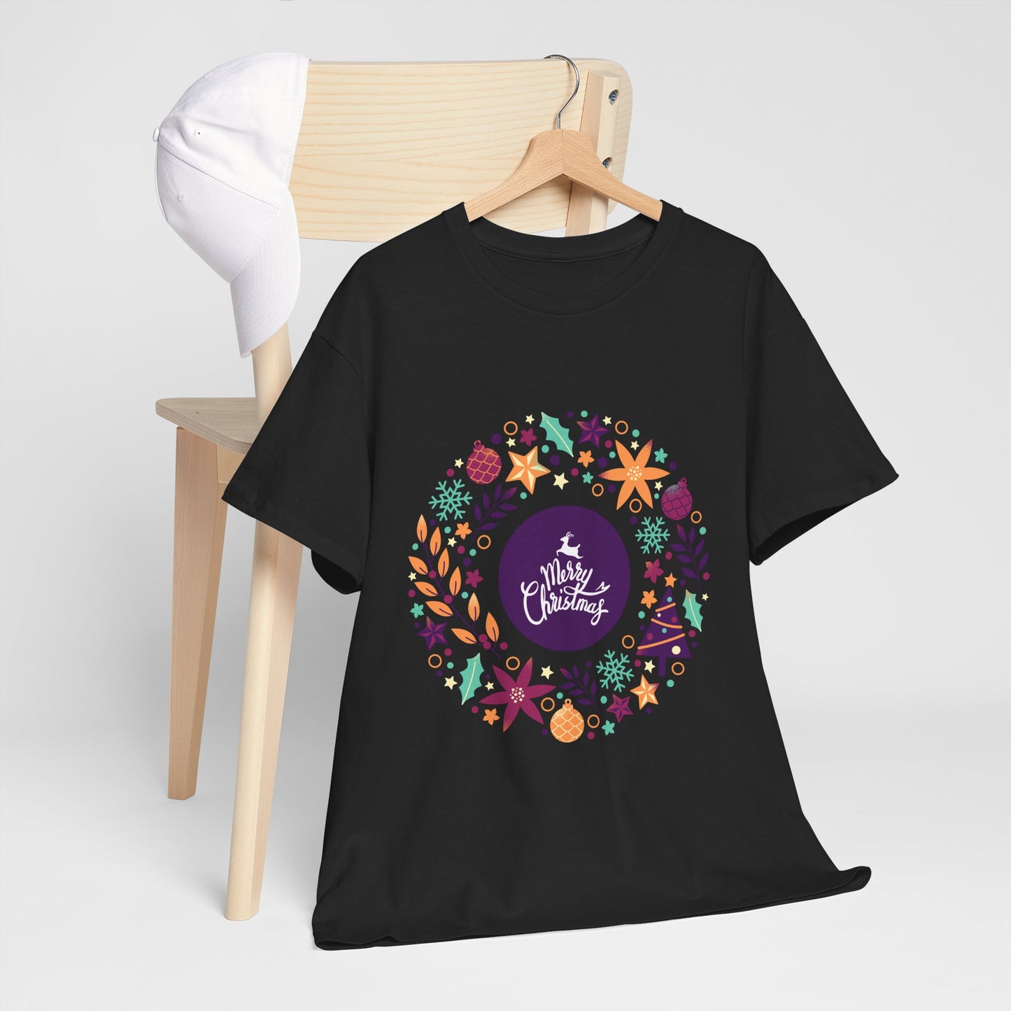 Merry Christmas - Unisex Heavy Cotton Tee (Express Delivery available)